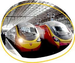 London bound trains at Manchester Piccadilly (c) Matt Davis